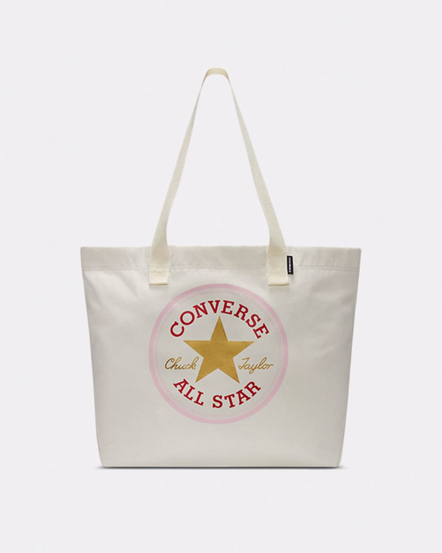 Genti Dama Converse All Star Patch Tote Bej | RO WD0FO643